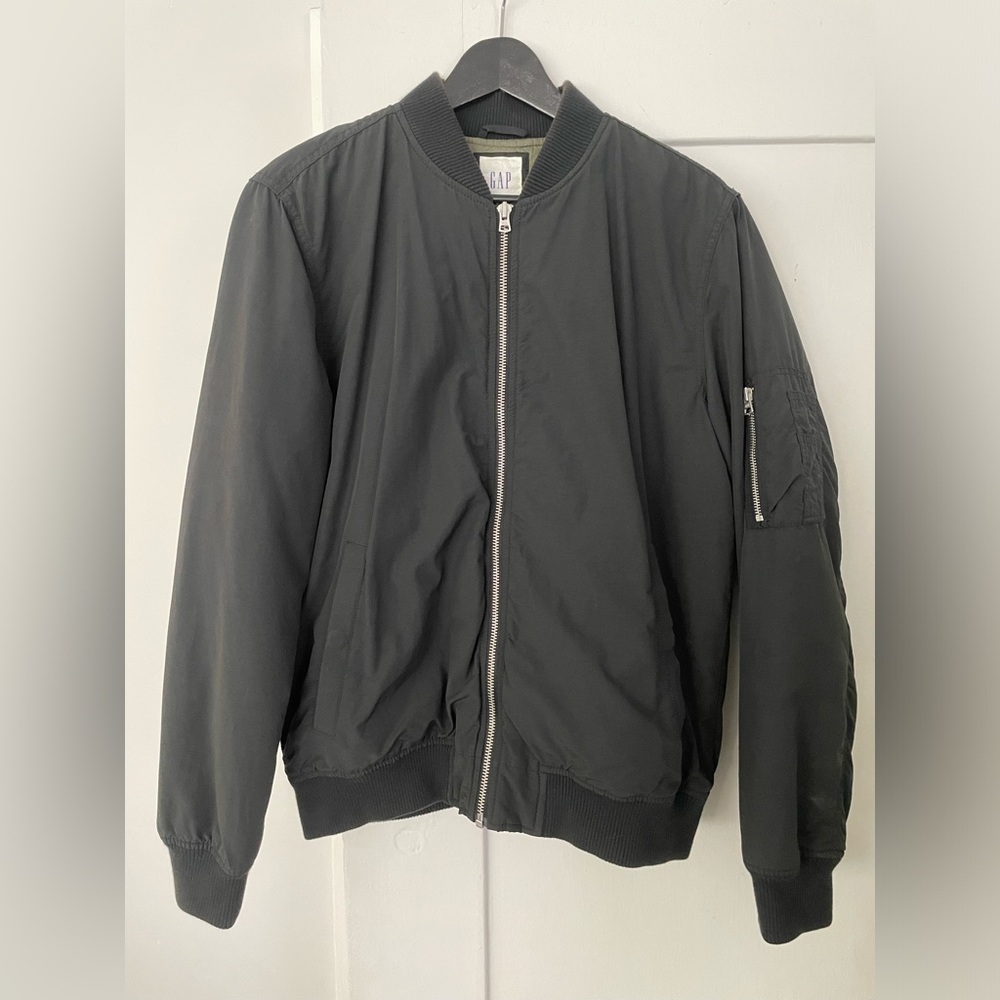 Gap Bomber Jacket Mens Size M Used